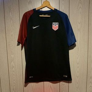 Authentic 2016 Mens Nike Dri Fit USA Soccer Jersey Size Large